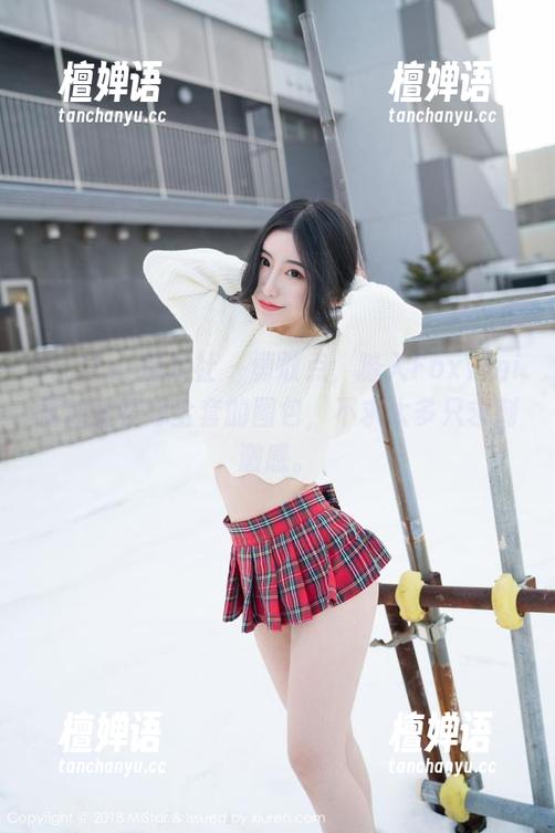 MiStar魅妍社 - 勇敢点，踏入FoxYini孟狐狸花嫁全套的图包，不求太多只求刺激感。
