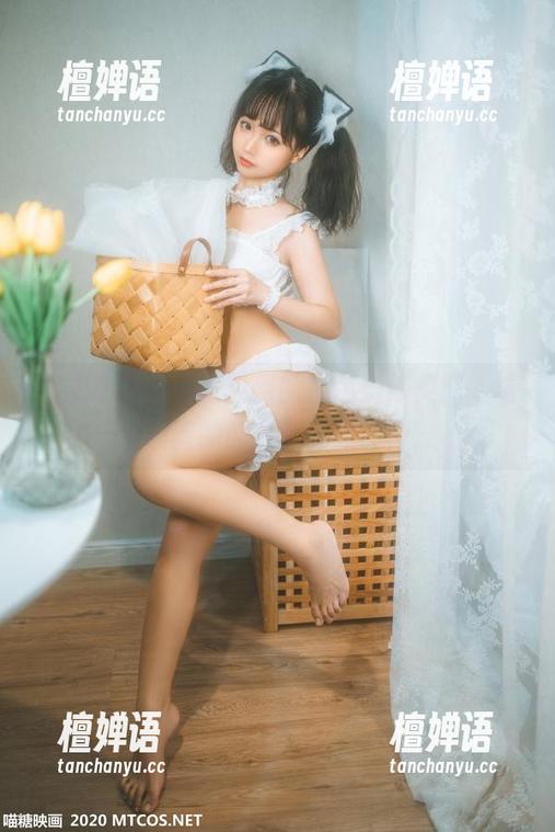 不求华丽，来张免费的白色婚纱美图，喵糖映画的创意真让人期待。